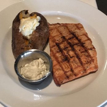 Mariner's Restaurant - Coho Salmon with dill sauce - Seafood Near Me - Natchitoches, Louisiana
