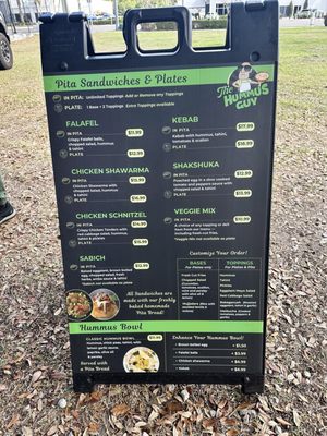 Menu photo 2 The Hummus Guy Maitland, FL