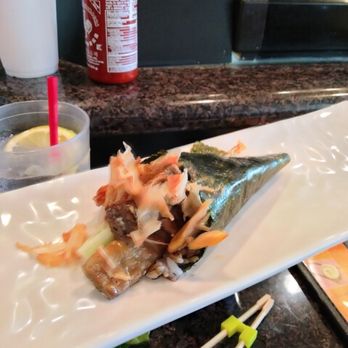 Ami Sushi - Salmon skin hand roll - Sushi Bars Near Me - Santa Ana, California Ami Sushi - Salmon skin hand roll - Sushi Bars Near Me - Santa Ana, California