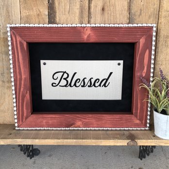 JDH Iron Designs - Blessed Matte Clear - Arts & Crafts Near Me - Valley Mills, Texas JDH Iron Designs - Blessed Matte Clear - Arts & Crafts Near Me - Valley Mills, Texas