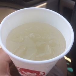 Wendy's - This is a picture of Wendy's water @ the Grayson Ky. location.