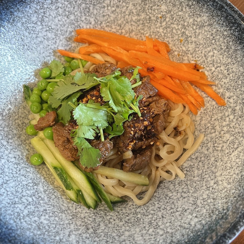 J's Kitchen - N6. Sichuan Style Diced Beef Ban-Mian - Chinese Near Me - Naperville, Illinois J's Kitchen - N6. Sichuan Style Diced Beef Ban-Mian - Chinese Near Me - Naperville, Illinois