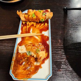 Fun Noodle Bar - Jalapeño bombs and tokasu ramen blackened. Both really delicious and worth the stop. - Noodles Near Me - Wichita Falls, Texas Fun Noodle Bar - Jalapeño bombs and tokasu ramen blackened. Both really delicious and worth the stop. - Noodles Near Me - Wichita Falls, Texas