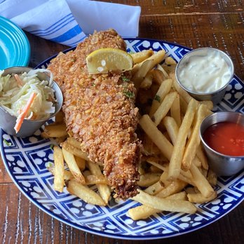 Puente Pub - Fish and chips...made P.R way or New England way - Latin American Near Me - Farmington, Connecticut Puente Pub - Fish and chips...made P.R way or New England way - Latin American Near Me - Farmington, Connecticut
