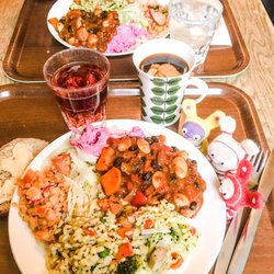 Martins Gröna - Half'n'half vegan lunch, january 2017