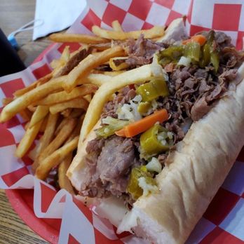 Big League Burgers - Tender Italian Beef! - Burgers Near Me - Chicago, Illinois