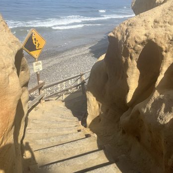 Torrey Pines State Reserve - Beach access on broken hill trail (many many stairs on this trail moderate difficulty) - Parks Near Me - La Jolla, California Torrey Pines State Reserve - Beach access on broken hill trail (many many stairs on this trail moderate difficulty) - Parks Near Me - La Jolla, California