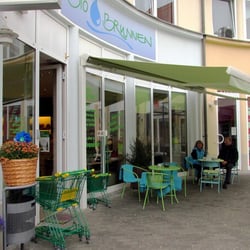 Biobrunnen - Der Biomarkt "Biobrunnen" befindet sich in der Brunnenpassage in Altlandsberg (Märkisch-Oderland).