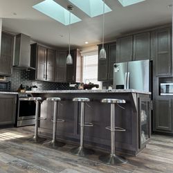 Wholesale Manufactured Homes - Look at that kitchen with skylights! It's amazing