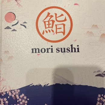 Mori Sushi - Menu Cover - Sushi Bars Near Me - Indianapolis, Indiana