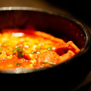 Anto - Budae Jjigae is quite solid though not the most photogenic of dishes. - Korean Near Me - New York, New York Anto - Budae Jjigae is quite solid though not the most photogenic of dishes. - Korean Near Me - New York, New York