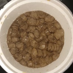 Drink that was almost completely ice and not even close to being full. Drink that was almost completely ice and not even close to being full.