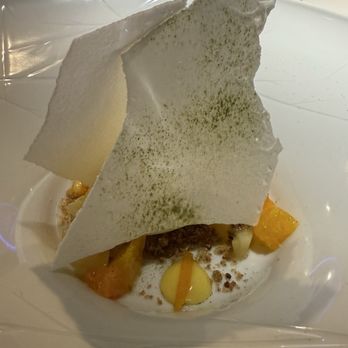 Kawa Omakase - Dessert of miso ice cream - Sushi Bars Near Me - Dallas, Texas Kawa Omakase - Dessert of miso ice cream - Sushi Bars Near Me - Dallas, Texas