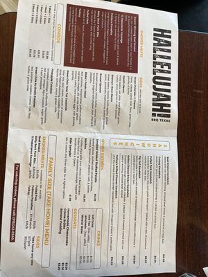 Menu photo 3 Hallelujah! BBQ El Paso, TX