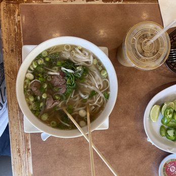 Red Top Kitchen - 10. Pho Filet Mignon 2. Vietnamese Coffee - Vietnamese Near Me - Baldwin Park, California