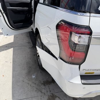 LUV Car Wash - Ripped of quarter panel - Car Wash Near Me - Saint Johns, Florida