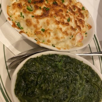 Wolfgang's Steakhouse - Lobster Mac & Cheese; and Creamed Spinach. - Steakhouses Near Me - Honolulu, Hawaii Wolfgang's Steakhouse - Lobster Mac & Cheese; and Creamed Spinach. - Steakhouses Near Me - Honolulu, Hawaii