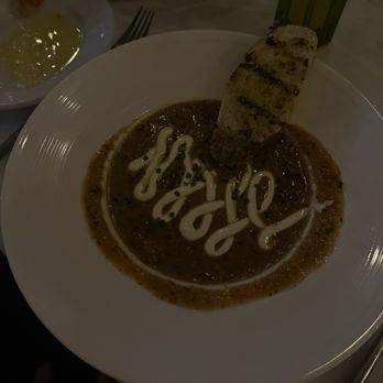 Acqua Di Mare - Soup of the day: mushroom - Mediterranean Near Me - Chandler, Arizona
