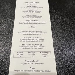 Menu Menu