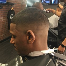 Bald fade with a line up