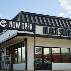 Black Swan Yoga - Enter at the side door near the black swan in a full moon.