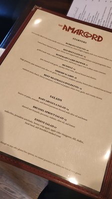 Menu photo 2 Café Amarcord Beacon, NY Menu photo 2 Café Amarcord Beacon, NY