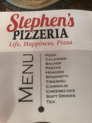 Menu photo 4 Stephens Pizzeria Gray, TN Menu photo 4 Stephens Pizzeria Gray, TN