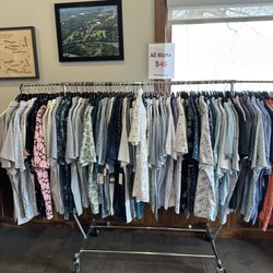 Mines Golf Course - Sale rack for men's shirts