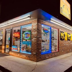 Smoke N Pipe Outlet - Side view of our store front. Smoke n' pipe outlet - 668 North Main St