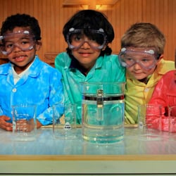 Covenant Classical School - Rainbow Scientists at Covenant's annual talent show