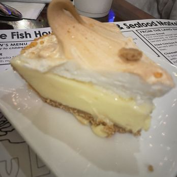 The Fish House - Key Lime Coconut Pie - Seafood Near Me - Key Largo, Florida The Fish House - Key Lime Coconut Pie - Seafood Near Me - Key Largo, Florida