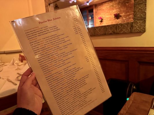 Menu photo 6 Pepolino Restaurant New York, NY