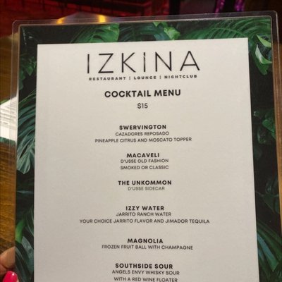 Menu photo 3 IZKINA Dallas, TX Menu photo 3 IZKINA Dallas, TX