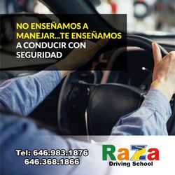 Raza Driving School - Advertising