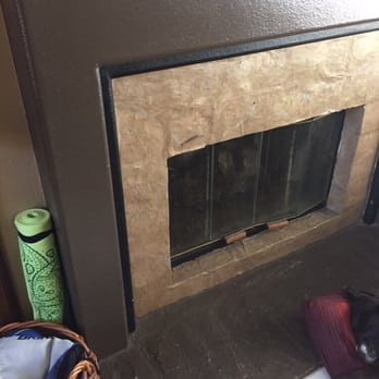 OC Fireplace Pro's - 90s fireplace....Before.....yuck!!! - Fireplace Services Near Me