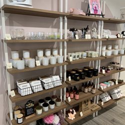 Light + Bark Candle Co. - Inside, products you can purchase