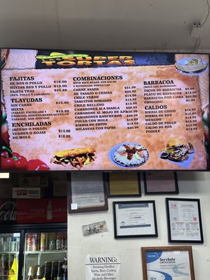 Menu photo 1 Las Super Tortas Bakersfield, CA