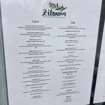 Zitouna - 8/19/26 FYI. Window menu - Mediterranean Near Me - San Francisco, California Zitouna - 8/19/26 FYI. Window menu - Mediterranean Near Me - San Francisco, California