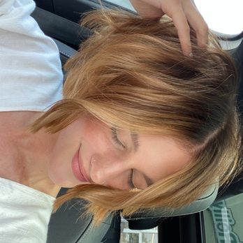 Golden Salon - The after of blended highlights! - Hair Salons Near Me - Ferndale, Michigan