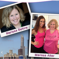 Step It Up with Steph - Steph's private weight loss client who lost 83 lbs in 12 weeks!
