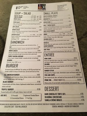 Menu photo 5 B2 Bar and Grill Eugene, OR