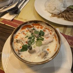 Coconut soup.