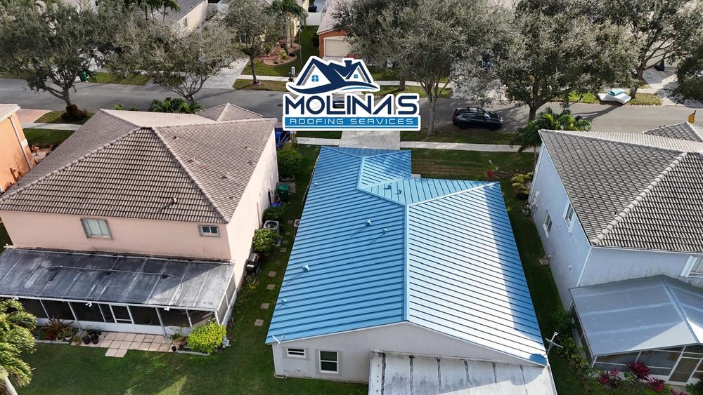 Slide of Molina's Roofing Services