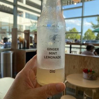 Dig Inn - Ginger Mint Lemonade, with AGAVE, what a find! - New American Near Me - Ashburn, Virginia