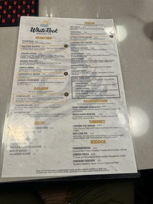 Menu photo 8 White Rock Brewing Dallas, TX Menu photo 8 White Rock Brewing Dallas, TX