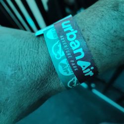 Urban Air Trampoline and Adventure Park - Two bands.