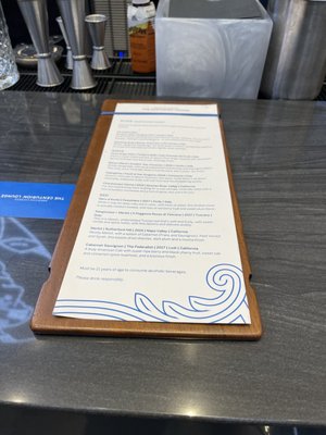 Menu photo 7 American Express Centurion Lounge Los Angeles, CA