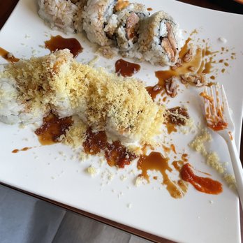 I Love Sushi - Combo sushi with teriyaki chicken and crunch. - Sushi Bars Near Me - Highland, California I Love Sushi - Combo sushi with teriyaki chicken and crunch. - Sushi Bars Near Me - Highland, California