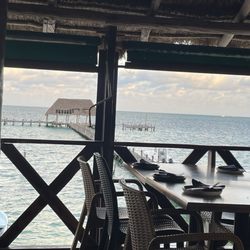 Mar-Bella - View with my meal.