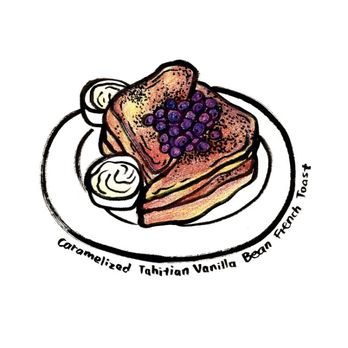 Shorehouse Kitchen - Caramelized Tahitian Vanilla Bean French Toast - Coffee & Tea Near Me - La Jolla, California Shorehouse Kitchen - Caramelized Tahitian Vanilla Bean French Toast - Coffee & Tea Near Me - La Jolla, California